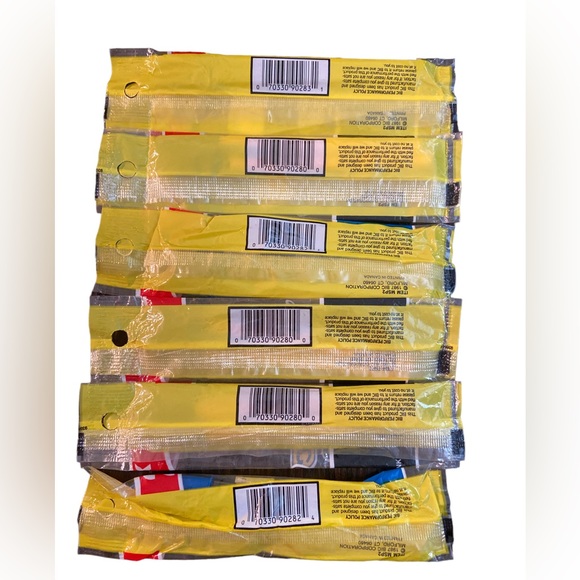 NEW OLD STOCK VINTAGE 1987 BIC STIC MED & FINE PENS- 6 PKS OF 2 BLUE/BLACK INK - Picture 2 of 3